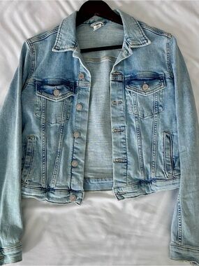 Light Wash Denim Jacket H&M UK12/US 8